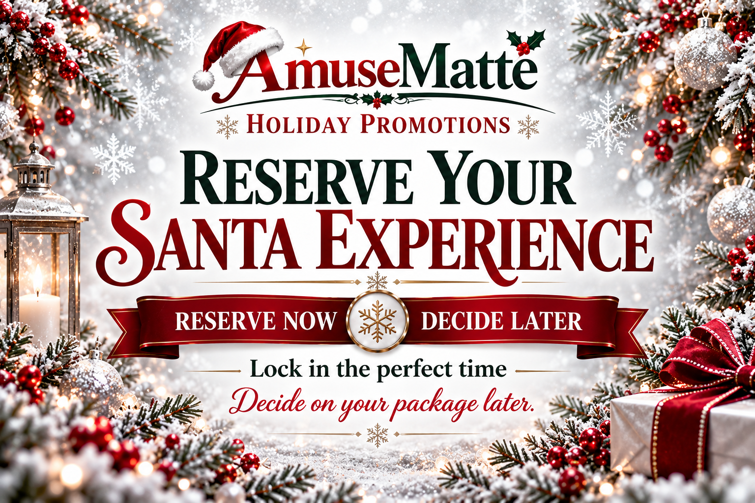 Reserve Now - Decide Later