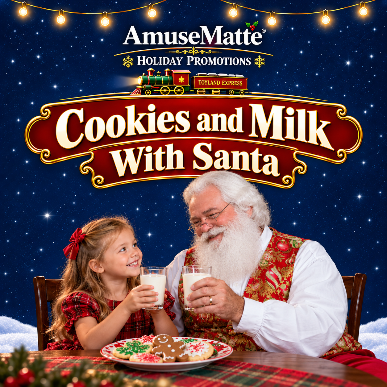 Cookies & Milk with Santa