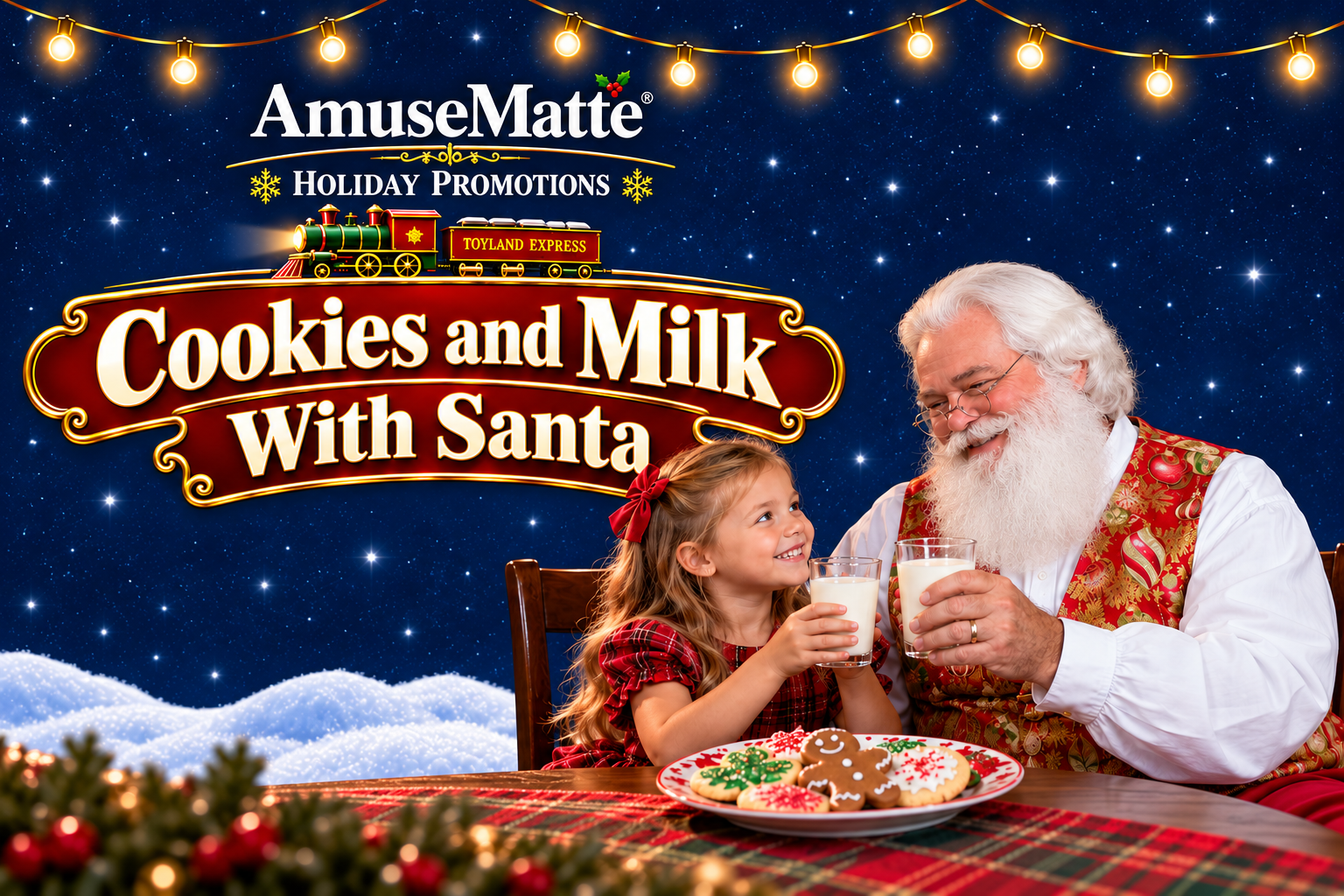 Cookies & Milk with Santa